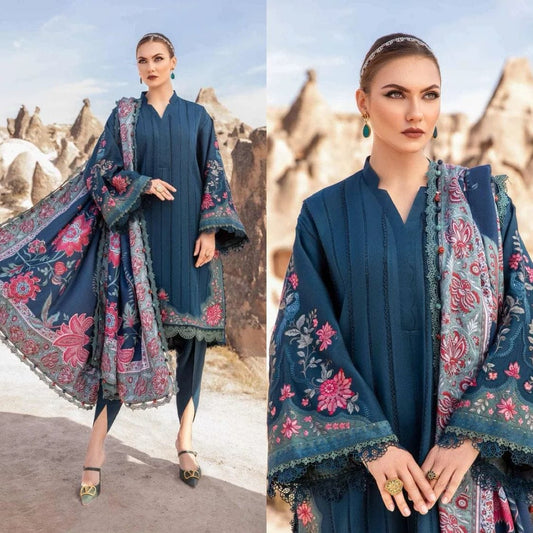 Maria b MB-845 Lawn Embroidered 3pc